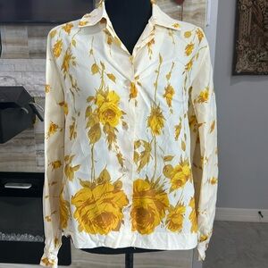 Judy Bond Vintage Button Down Blouse. Size‎ 10